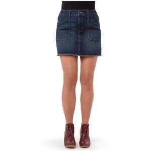 NWT No Boundaires Denim High Rise Skirt. Juniors